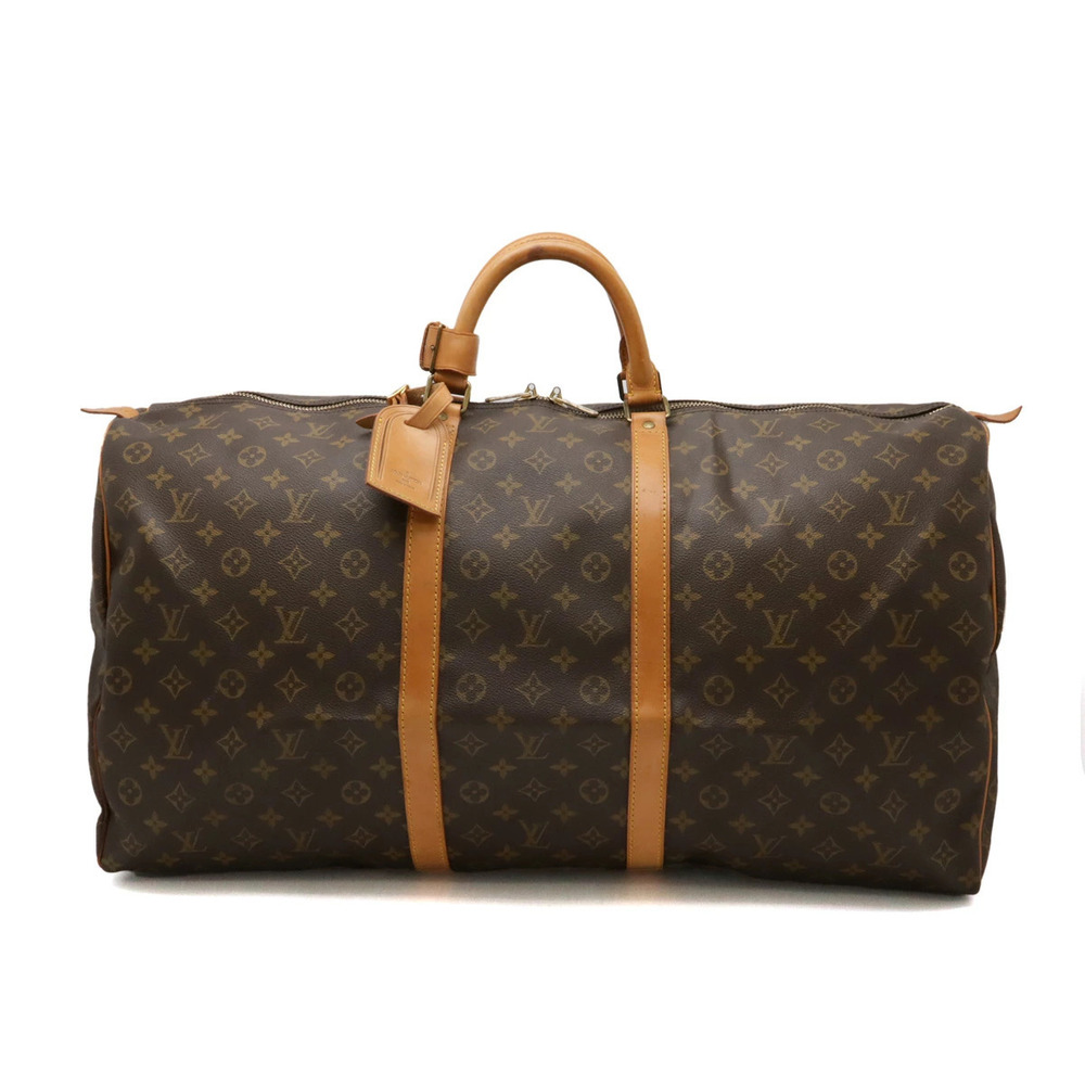 LOUIS VUITTON Monogram Keepall Boston Bag Travel Handbag
